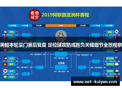 英超本轮豪门赛后复盘 定位球攻防成胜负关键细节全景观察 英超本轮豪门赛后复盘 定位球攻防成胜负关键细节全景观察